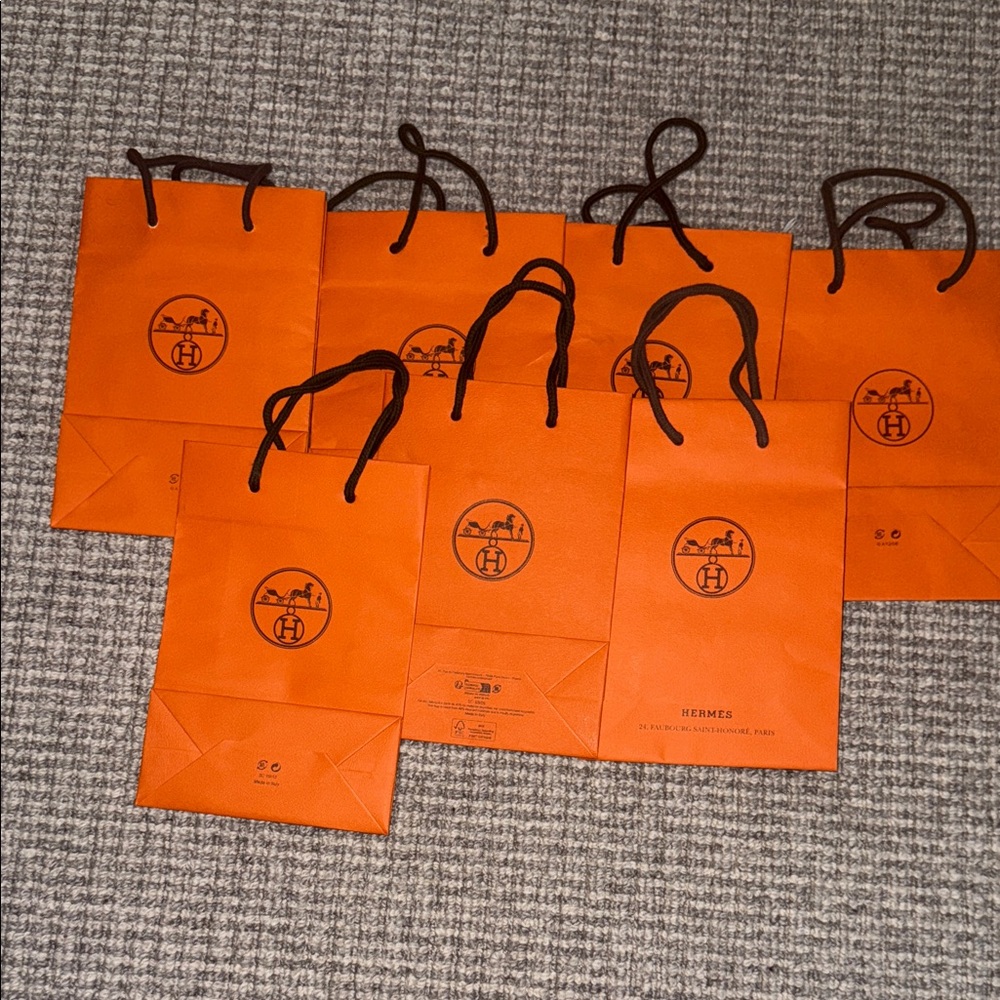 Hermes Vibrant Orange Bags